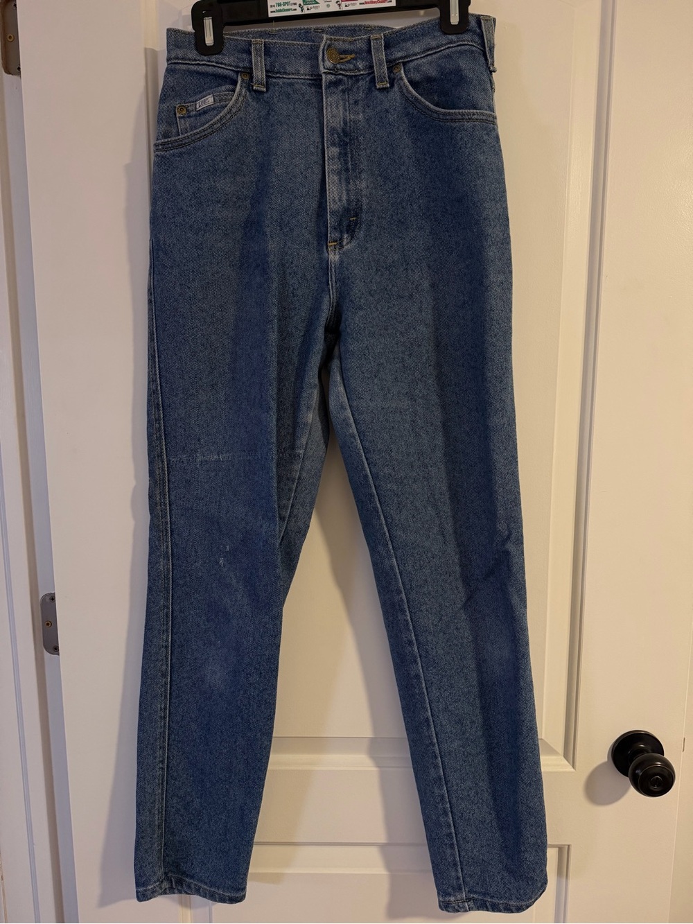 Lee Women's Straight Leg Jeans in Medium Blue